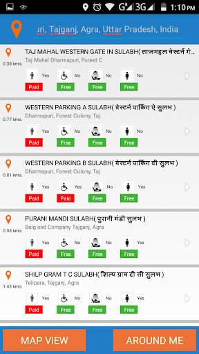 Toilet Locator-  Agra screenshot 2