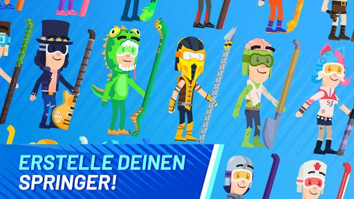 Ski Jump - Skispringen Spiele screenshot 4