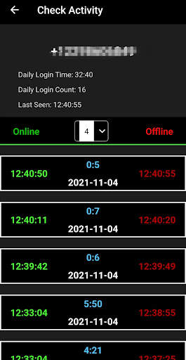 Wawada: WhatsApp Tracker screenshot 2