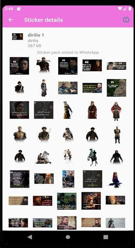 Sticker Dirilis Ertugrul For WhatsApp screenshot 5