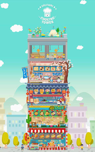 Solitaire Cooking Tower screenshot 5