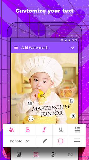 Photo Text Editor App with Cool Stickers: Logext screenshot 4
