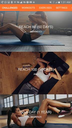 3D Sit Ups Home Workout screenshot 4