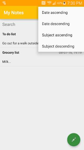 My Notes screenshot 5