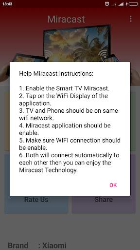 Miracast Screen Mirroring (Wifi Display) скриншот 4