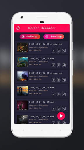 Full Screen Recorder HD screenshot 1