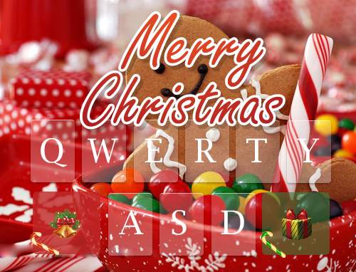 Christmas Emoji Keyboard Skin स्क्रीनशॉट 5