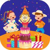 Kids Birthday Party Invitation Maker 1.0