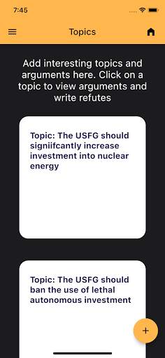 Debate on the Daily screenshot 3