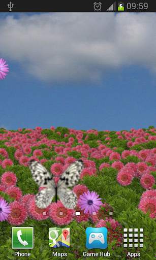 Flowers Live Wallpaper screenshot 4