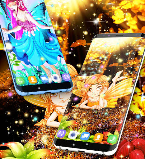 Forest fairy live wallpaper screenshot 3