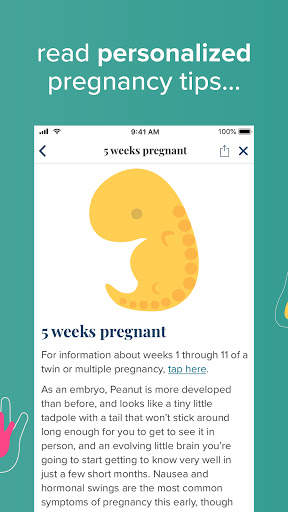Ovia Pregnancy Tracker: Baby Due Date Countdown screenshot 4