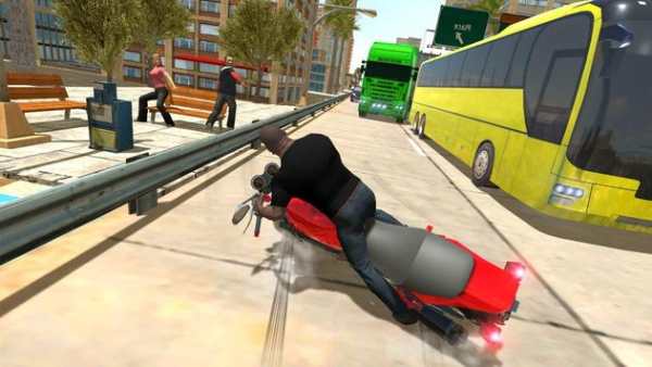 City Traffic Moto Racing screenshot 7
