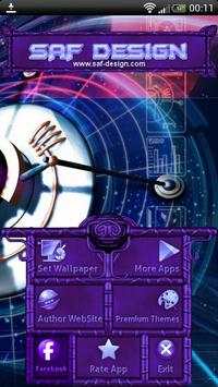 Next Launcher Tech Theme screenshot 7