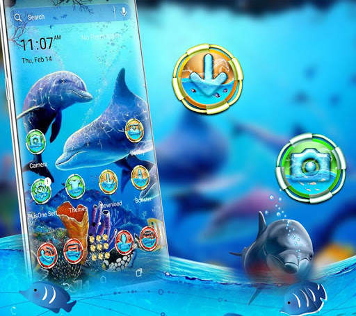 Dolphin Launcher Theme screenshot 4