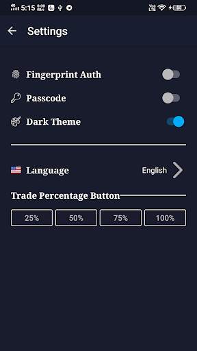 Richamster - Cryptocurrency trading mobile app screenshot 4