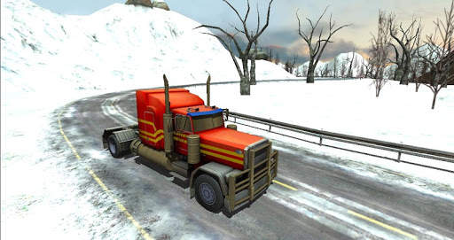 Snow Truck Car Racing screenshot 9