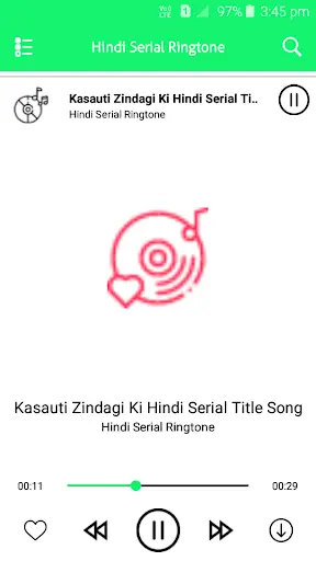 Hindi Serial Ringtone Top Serial Ringtone screenshot 3