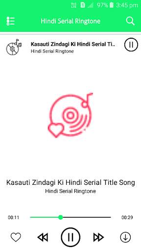 Hindi Serial Ringtone Top Serial Ringtone screenshot 3