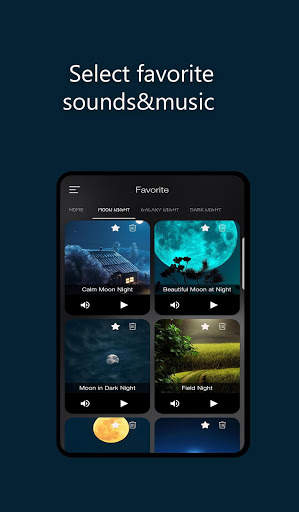 Relaxing Night: Sleep Sounds, Ambient Music स्क्रीनशॉट 14