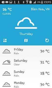 Weather Vietnam screenshot 4