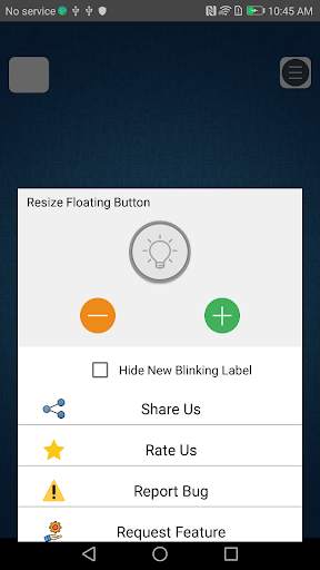 Floating FlashLight Widget 2020 - 2 Widgets screenshot 5