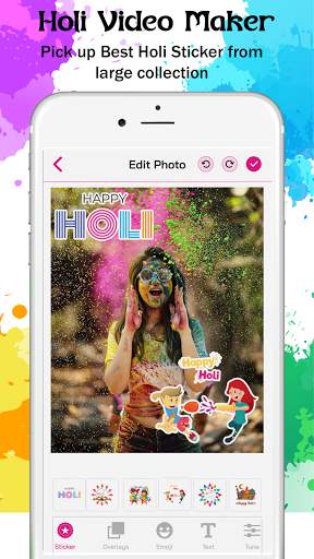 Holi Video Status & Video Maker 2021 screenshot 4