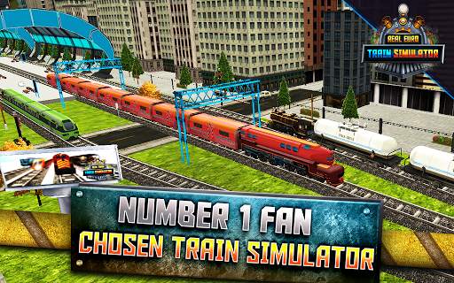 Real Euro Train Simulator -  3D Driving Game 2020 screenshot 4