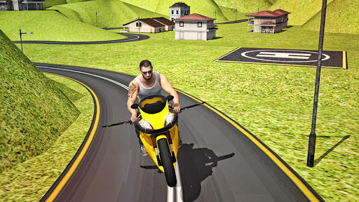 Fliegen Moto Racer 3D screenshot 6