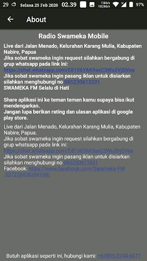 Radio Swameka Mobile screenshot 3