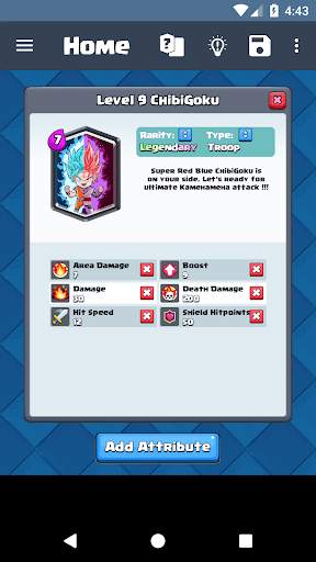 Card Maker Creator for CR screenshot 1