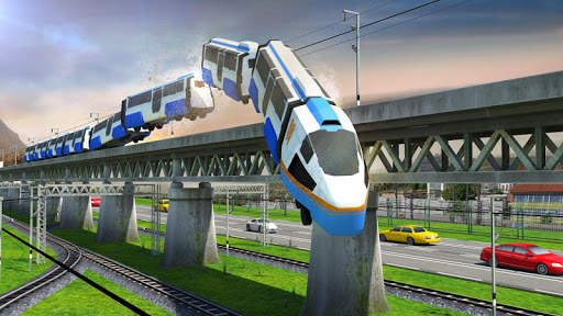 Euro Train Racing Game 2017- Multiplayer screenshot 1