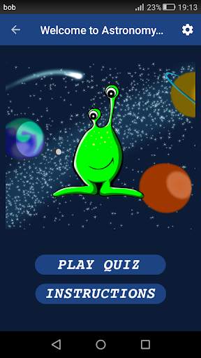Astronomy Quiz Game screenshot 1