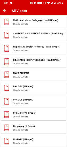 Chandra Institute Allahabad screenshot 1