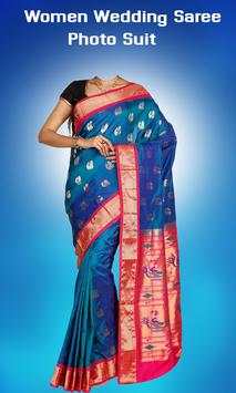 Women Wedding Saree Photo Suit 4 تصوير الشاشة
