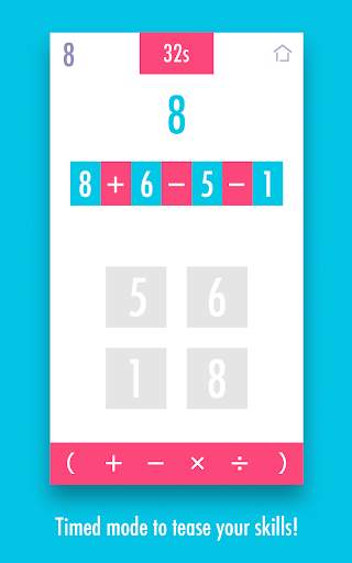 Fourte - Math Game screenshot 3