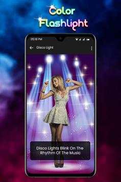 Color Flashlight on Call & SMS : Torch LED Flash screenshot 4