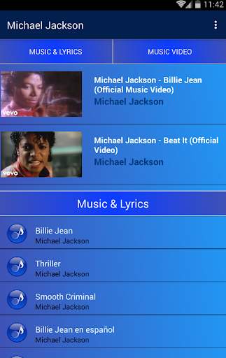 Michael Jackson Lyrics | Music Video screenshot 1