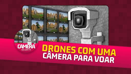 Câmera segurança Minecraft mod screenshot 2