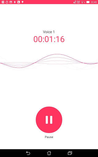 ASUS Sound Recorder screenshot 4