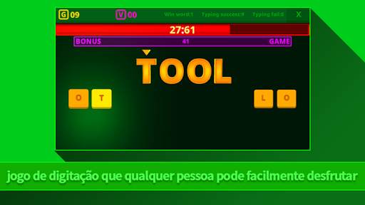 Luta de digitação(Typing Fighting) screenshot 1