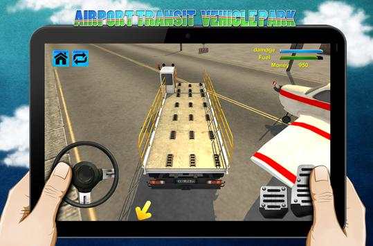 Airport Staff Vehicle Sim Park screenshot 1