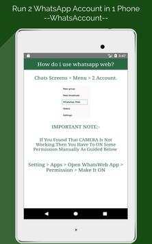 WhatsAccount - Double WhatsApp Account screenshot 14