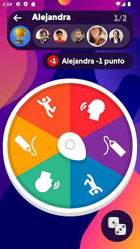 Ruleta de Fiesta: Pinta, Actua screenshot 4