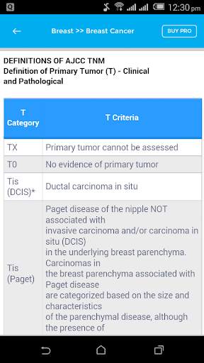 TNM Cancer Staging(8th edition) screenshot 4