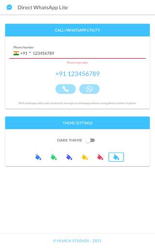 Direct WhatsApp Lite screenshot 16
