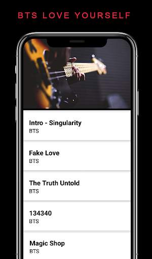 BTS Love Yourself MP3 Album Songs screenshot 1
