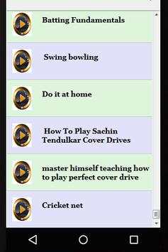 Cricket Batting Drills screenshot 2