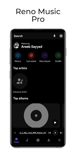 Reno Music Pro - Music Player screenshot 1