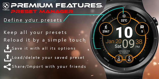 Advanced Watch Face & Clock Widget screenshot 8